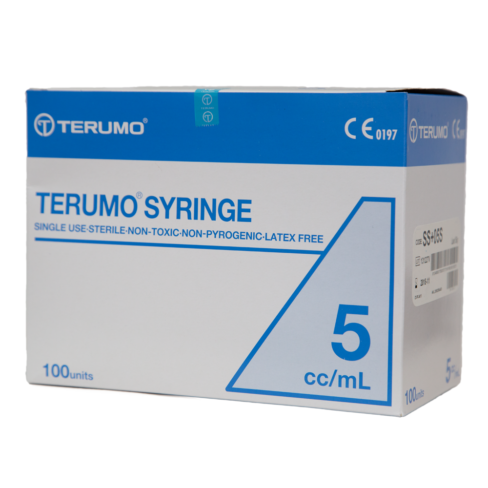 TERUMO SYRINGE 5ML - R.G. Medical Supplies Pty Ltd