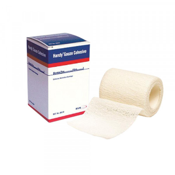 HANDYGAUZE COHESIVE 8CM X 2M - R.G. Medical Supplies Pty Ltd