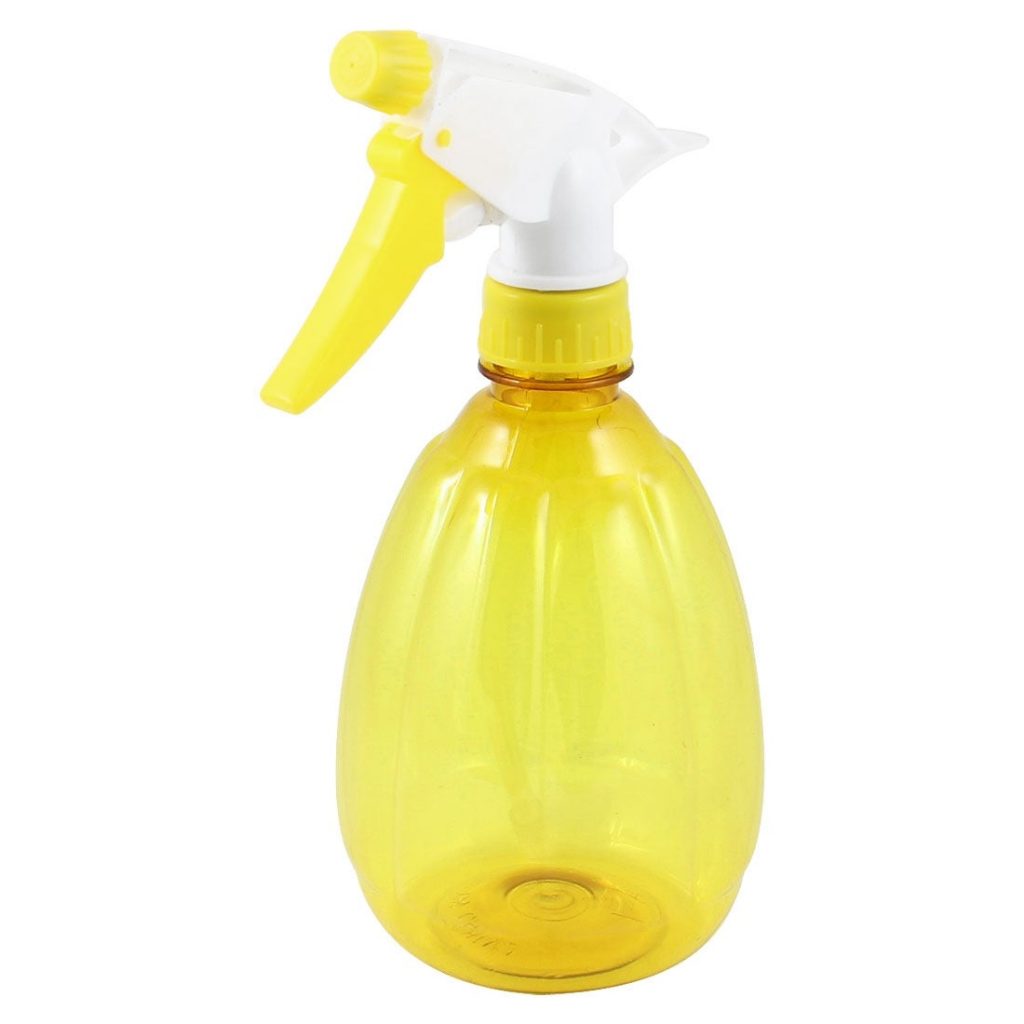 YELLOW PLASTIC SPRAY BOTTLE - R.G. Medical Supplies Pty Ltd